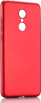 Hoesje geschikt voor iPhone SE 2020 - Backcover - Hardcase - Extra dun - TPU - Rood