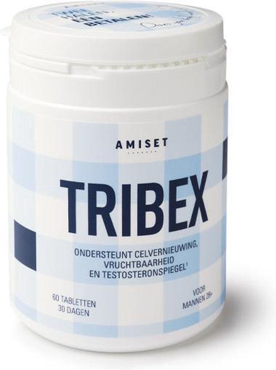 AMISET TRIBEX VOOR MANNEN 28+ - 60 tabletten - 6 PACK met 360 tabletten
