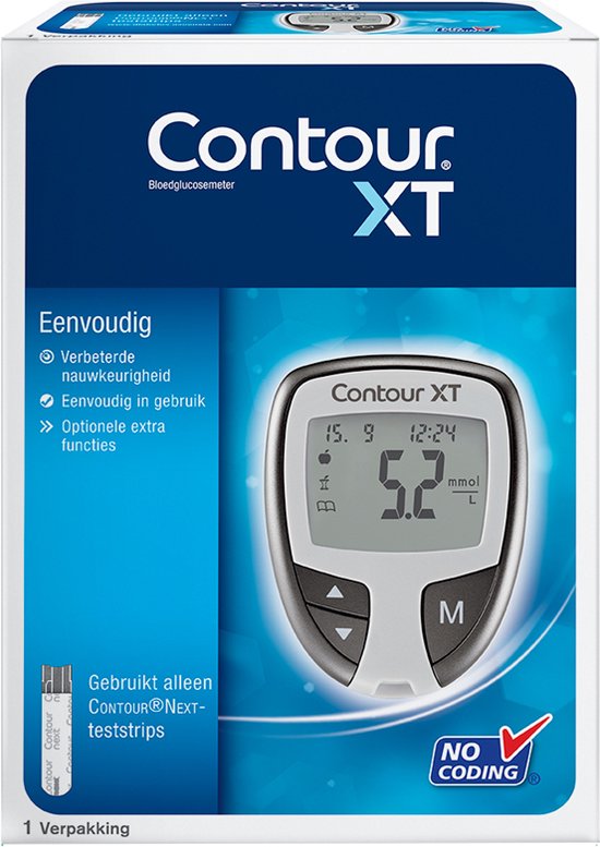 Acensia Contour XT startpakket - Bloedsuikermeter | bol.com