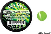Flash-Neon Acrylpoeder Green