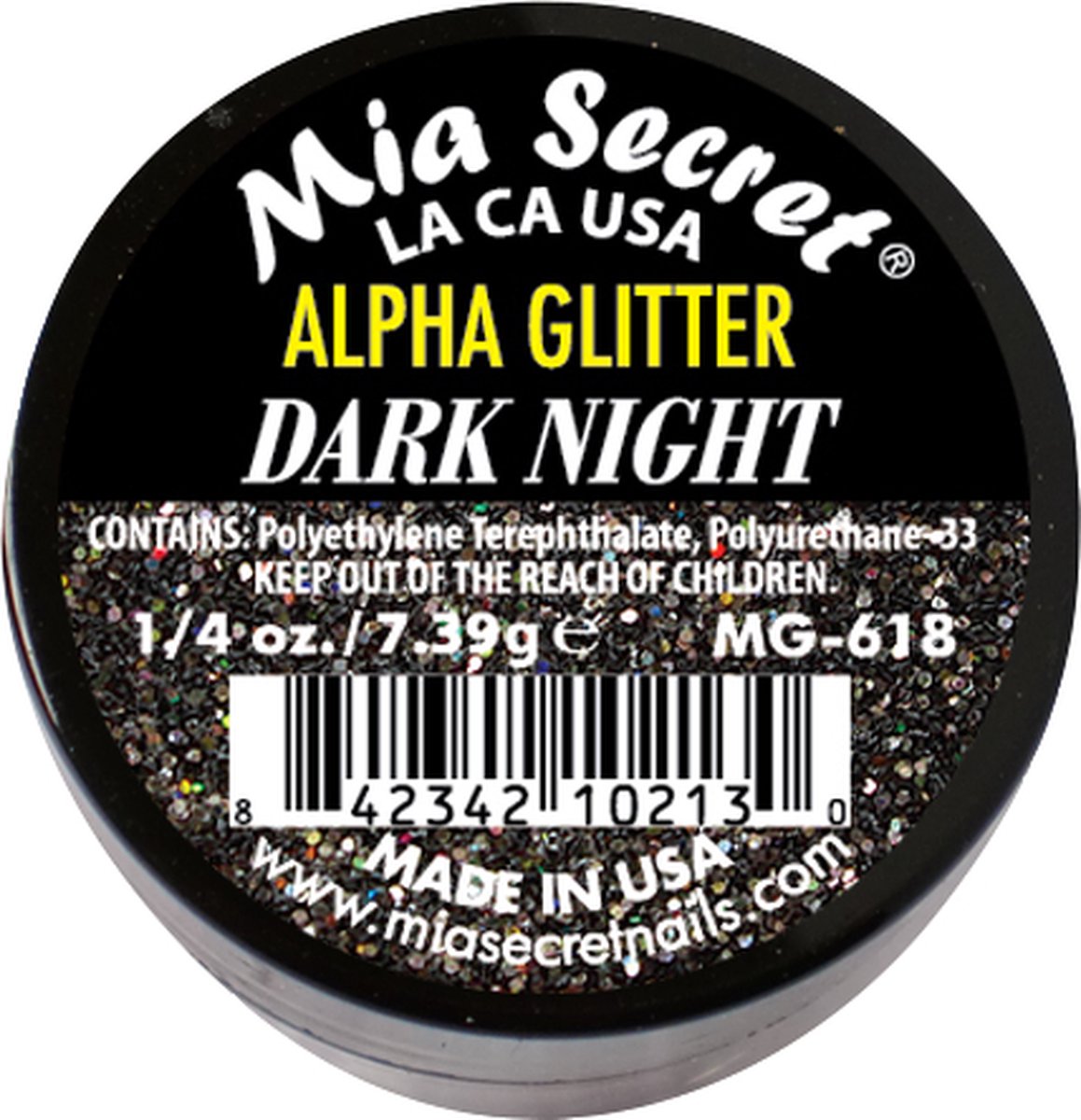 Goedkoopste Alpha & Dust Glitter Acrylpoeder Dark Night
