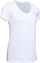 Under Armour Tech SSV - Solid Dames Sportshirt - Maat XS