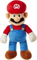 Mario pluche knuffel XXL 60 cm | Nintendo Super Mario Bros| Grote XL Plush speelgoed | Bekend van Mario Lego en Mario Kart