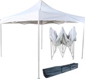 Tente de fête easy up - tente de party pavillon - pliable et portable - 3 x 3