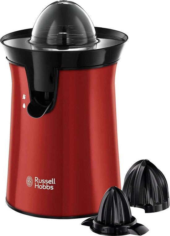 Oranjepers / Citruspers Rood Citruspresse mit 2 Presskegeln / Elektrische citruspers — afbeelding 2