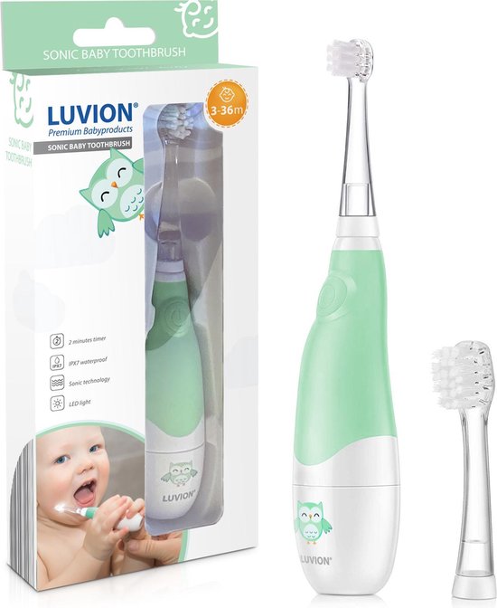 spreker Regenachtig naast Luvion 250S - Sonische Elektrische Tandenborstel voor Baby en Peuter - 0  t/m 3 Jaar -... | bol.com
