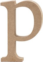 Letter. p. H: 12.8 cm. 2 cm. mdf - 1 st