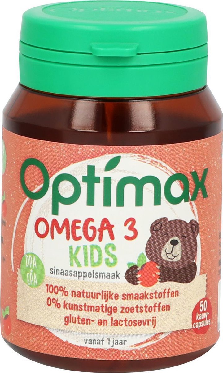 Optimax Kinder Omega3 DHAEPA Kauwcapsule