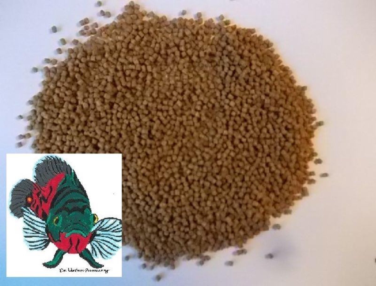 cichlide pellets 4,5 mm ( 2500 ml )