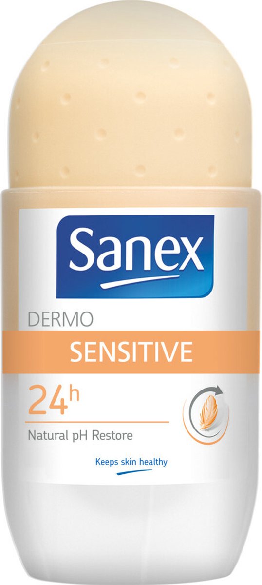 Sanex Dermo Sensitive Lactoserum 24H Anti-Transpirant Roller 50 ml