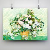 Affiche Roses - Vincent van Gogh