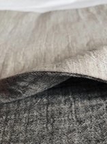 Plaid/Sprei Charcoal & Mist | Cotton Vintage 130x170