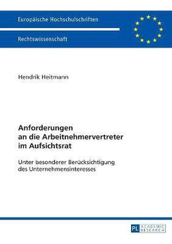 Anforderungen an die Arbeitnehmervertreter im Aufsichtsrat - cover