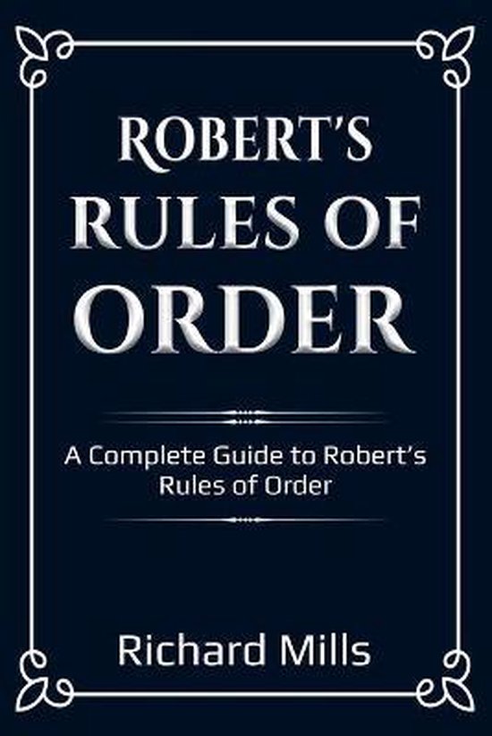 Robert's Rules of Order - cover