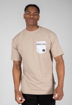 T-shirt Oversize Gorilla Wear Dover - Beige - XL