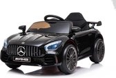 Kinderauto - Elektrische auto "Mercedes GT R" - Licentie - 12V4.5AH, 2 motoren - 2.4 Ghz Afstandsbediening, MP3, Lederen zitting + EVA