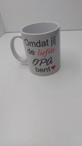 Mok 'Omdat jij de liefste OPA bent' (ideaal voor vaderdag)