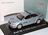 Audi RS 4 DTM Safety Car 2005 (Zilver) (10 cm) 1/43 MiniChamps - Modelauto - Schaalmodel - Model auto - Miniatuurautos - Miniatuur auto