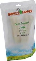 Farm Food Rawhide Dental Impressed Rund - Hondensnacks - 125 g