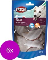 Trixie Denta Fun Tacos - Hondensnacks - 6 x Eend 5.5 cm 100 g