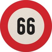 Bierviltjes 66 jaar | Bierviltjes 20 stuks | Bierviltjes verjaardag| Bierviltjes gefeliciteerd