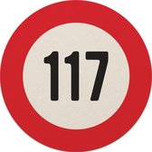 Bierviltjes 117 jaar | Bierviltjes 20 stuks | Bierviltjes verjaardag| Bierviltjes gefeliciteerd