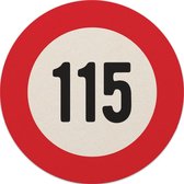 Bierviltjes 115 jaar | Bierviltjes 20 stuks | Bierviltjes verjaardag| Bierviltjes gefeliciteerd