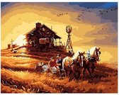 Schilderen op Nummer Boerderij Volwassenen & Kinderen - Kleuren op Nummer - Paint by Number - Hobbypainting.nl®