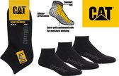 CATERPILLAR SOKKEN - CAT "All round" Sport sneakers - 39/42 - zwart - 6 paar