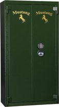 MustangSafes Wapenkluis MSG S25 S1  - 30 Wapenplaatsen - 124 cm Geweer lengte - Elektronisch Codeslot MS-1650 (1 gebruikerscode)