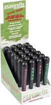 Saverette ks (display 24 pcs, amsterdam black)