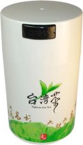 Tightvac teavac 0,57 liter solid white cap green tea design