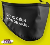 Mondkapje voor haters! | Mopperkapje | Dit is geen mondkapje | Anti mondkapjes? Wel verantwoord en volgens de regels, maar toch een statement maken!