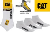 CATERPILLAR SOKKEN - CAT "All round" Sport sneakers - 35/38 - wit - 6 paar