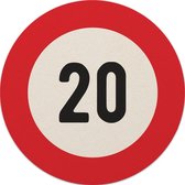 Bierviltjes 20 jaar | Bierviltjes 20 stuks | Bierviltjes verjaardag| Bierviltjes gefeliciteerd