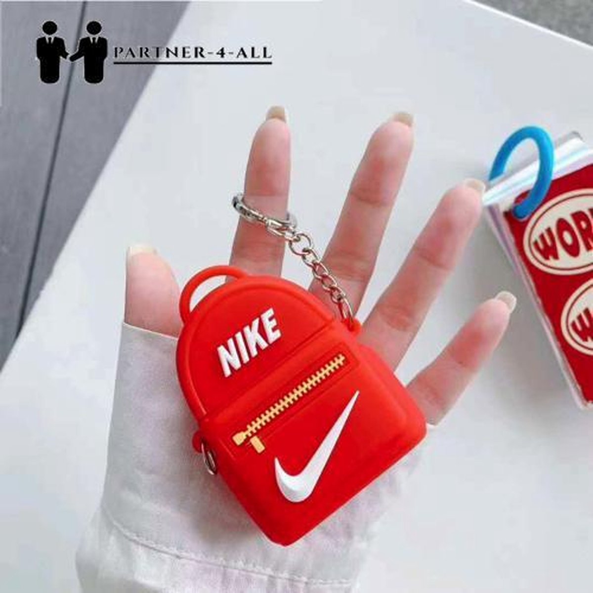 Partner4All Nike Backpack Case Airpods Airpod 1/2 Beschermcase