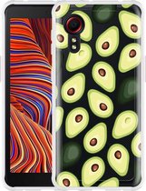 Hoesje Geschikt voor Samsung Galaxy Xcover 5 - Avocado's