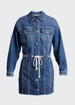 Hudson Jeans • blauwe denim jurk met knopen • maat XS