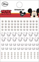 Disney Stickerset Mickey Mouse Junior 10 X 10 Cm Wit 130 Stuks