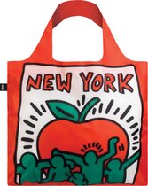 LOQI Museum Collection - Opvouwbare Draagtas Keith Haring - Opvouwbare Shopper - Opvouwbare boodschappentas keith haring new york