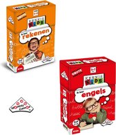 Kennis Kids - Engels - Rekenen - Set van 2 - Leren - School - 5-8 jaar - Identity Games