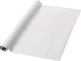 Witte kraft inpakpapier cadeaupapier 500 x 70 cm - 6 rollen