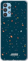 6F hoesje - geschikt voor Samsung Galaxy A32 4G -  Transparant TPU Case - Terrazzo N°9 #ffffff