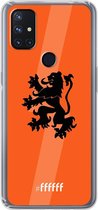 6F hoesje - geschikt voor OnePlus Nord N10 5G -  Transparant TPU Case - Nederlands Elftal #ffffff