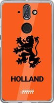 6F hoesje - geschikt voor Nokia 8 Sirocco -  Transparant TPU Case - Nederlands Elftal - Holland #ffffff