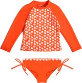 Badmode sport lange mouwen Orange - 104/110