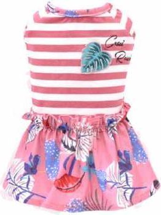 Hondenkleding - Hondenjurkje met een mooie print - 35 cm