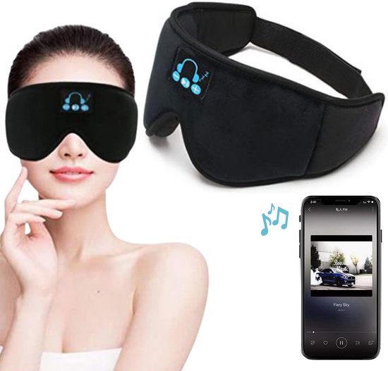 Slaapmasker voor mannen en vrouwen, lichtblokkerend, zacht