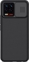 Voor OPPO Realme 8/8 Pro NILLKIN Black Mirror Series PC Camshield Volledige dekking stofdicht Krasbestendig Case (zwart)