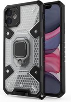 Voor iPhone 11 Space PC + TPU beschermhoes (wit)